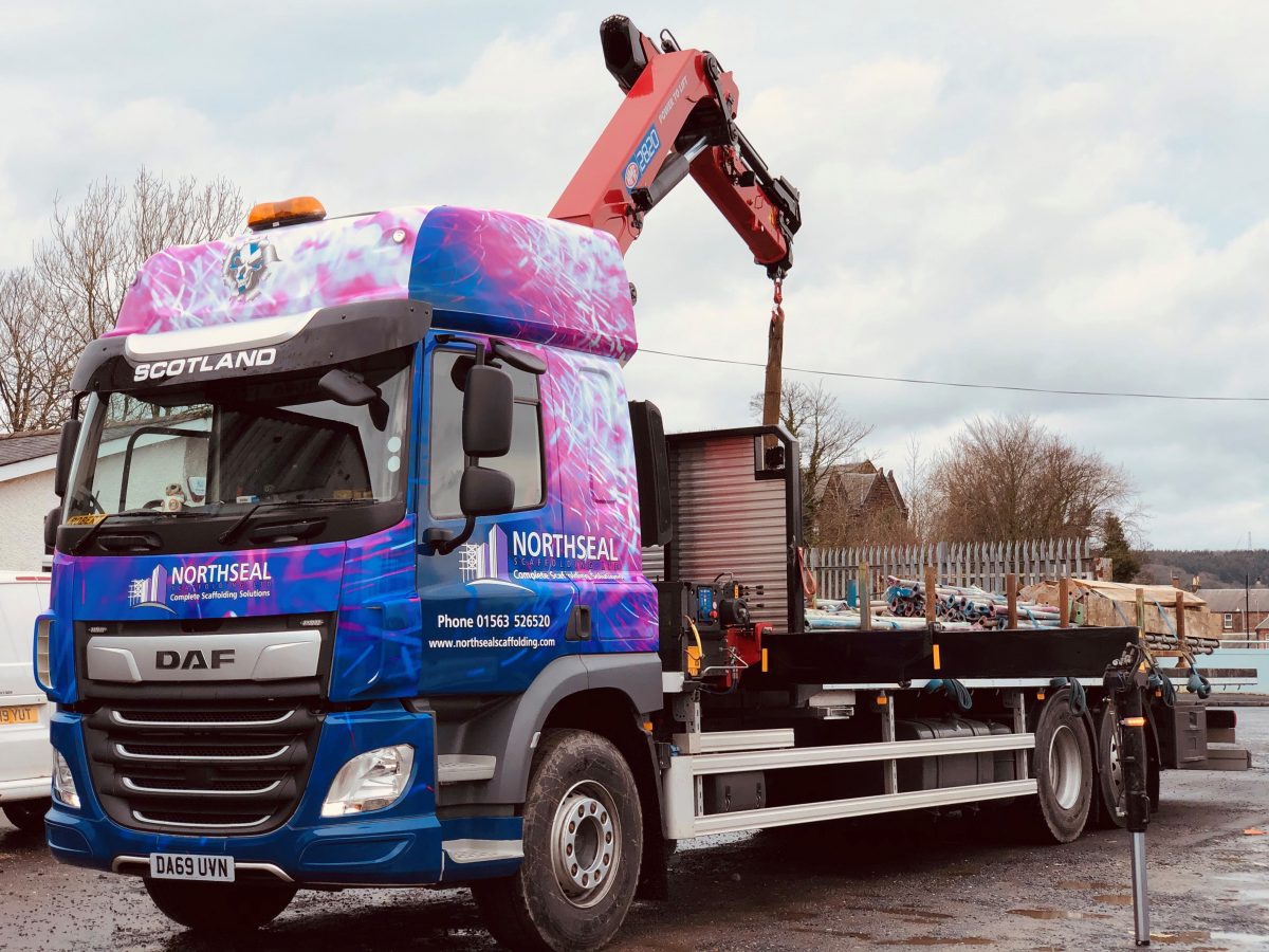 Northseal Scaffolding reaches new heights with vehicle from Asset Alliance Group