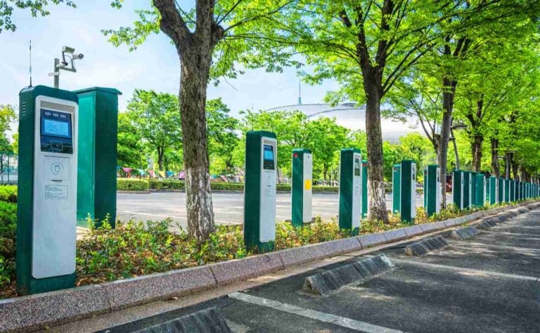 Electric vehicle charging stations