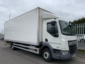 2017 (67) DAF LF Boxvan. 12 Tonne, Euro 6, 180bhp, Anteo Tuckunder Tailift (1500kg Capacity), 24ft Body, Day Cab, Automatic Gearbox, Low Mileage, 2 x Load Lock Rails, Warranty Available.