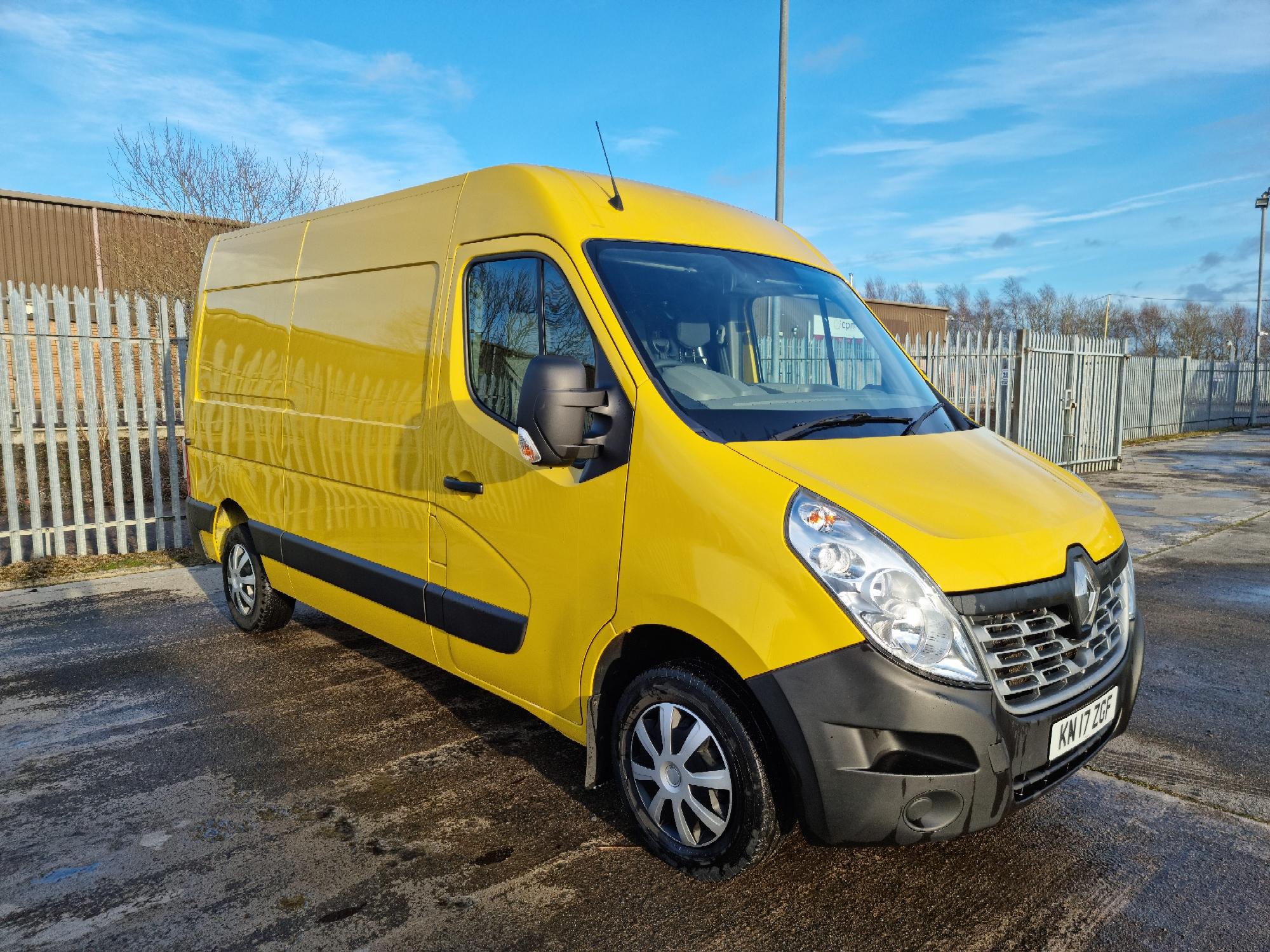 2017 Renault Master Panel Van, Day Cab, Manual Gearbox, 111,303 Miles, Rear & Side Opening Doors, Finance Options Available.