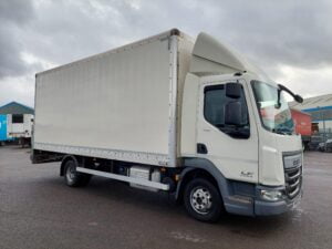 2017 (66) DAF LF Boxvan, 7.5 Tonne, Euro 6, 150bhp, Palfinger Column Tailift (1000kg Capacity), AS Tronic Automatic Gearbox, Day Cab, 20Ft Body, Air Con, Cruise Control, Steering Wheel Controls, Low Mileage, 4.3m Wheelbase, Finance & Warranty Options Available.