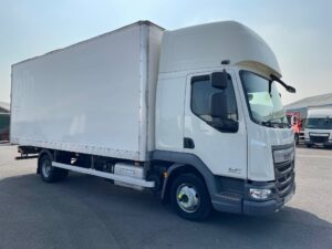 2017 (67) DAF LF Boxvan, 7.5 Tonne, Euro 6, 150bhp, High Roof Sleeper Cab, Automatic Gearbox, Brigade Camera System, Air Con, Steering Wheel Controls, Dhollandia Tuckunder Tailift (1000kg Capacity), Choice, Warranty & Finance Options Available.