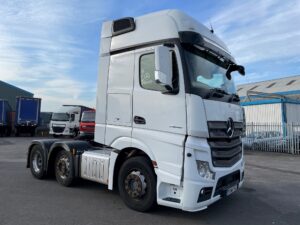 2016 (66) Mercedes Actros 2545, Euro 6, 450bhp, Gigaspace Single Sleeper Cab, Automatic Gearbox, Air Con, Electric Mirrors/Windows, Fridge, Microwave, Cruise Control, Low Mileage, Finance & Warranty Options Available.