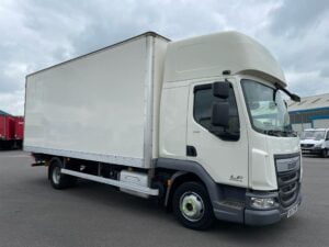 2017 (67) DAF LF Boxvan, 7.5 Tonne, Euro 6, 150bhp, High Roof Sleeper Cab, Automatic Gearbox, Air Con, Steering Wheel Controls, Dhollandia Tuckunder Tailift (1000kg Capacity), Choice, Warranty & Finance Options Available.