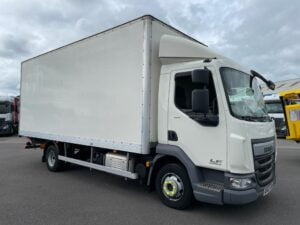 2017 (67) DAF LF Boxvan Tailift, 7.5 Tonne, Euro 6, 150bhp, Automatic Gearbox, Day Cab, Steering Wheel Controls, Air Con, Cruise Control, Dhollandia Tuckunder Tailift (1000kg Capacity), Low Mileage, Choice, Warranty & Finance Options Available.