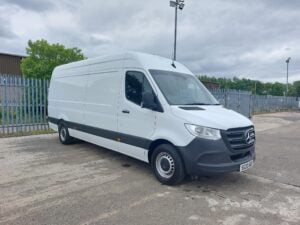 2020 Mercedes Sprinter 314 Panel Van, 3.5 Tonne, 140bhp, Manual Gearbox, 3 Seats, Steering Wheel Controls, Bluetooth, Cruise Control, Side Door Entry, 33,728 Miles, Warranty & Finance Options Available.