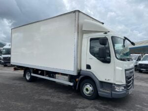 2018 (68) DAF LF Boxvan, 7.5 Tonne, Euro 6, 180bhp, Automatic Gearbox, Day Cab, Steering Wheel Controls, Cruise Control, Air Con, Electric Windows, Dhollandia Tuckunder Tailift (1000kg Capacity), Barn Doors, Choice, Finance & Warranty Options Available.