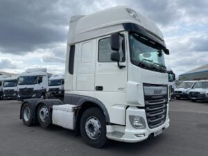 2017 (67) DAF XF, Euro 6, 510bhp, Double Sleeper Superspace Cab, 12 Speed AS Tronic Automatic Gearbox, Steering Wheel Controls, Air Con, 3.95m Wheelbase, Mid-Lift Axle, Comfort Mattress, Low Mileage, Finance, Warranty & Choice Available.