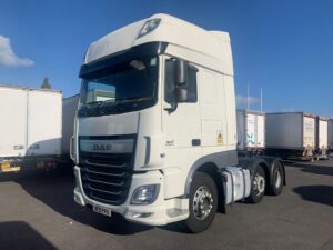 2017 DAF XF, Euro 6, 510bhp, Double Sleeper Superspace Cab, 12 Speed AS Tronic Automatic Gearbox, Exhaust Brake, Steering Wheel Controls, Air Con, Electrically Heated & Adjustable Mirrors, Aluminium Catwalk Infill, 490 Litre Fuel Tank, 90 Litre ADBlue Tank, 3.95m Wheelbase, Finance, Warranty & Choice Available.