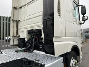 2019 DAF XF, Euro 6, 530bhp, Superspace Twin Sleeper Cab, Steering Wheel Controls, Sat Nav, Fridge, Cruise Control, 3.95m Wheelbase, Xtra Comfort Mattress, Mid-Lift Axle, Aluminium Catwalk Infill Panels, Choice, Warranty & Finance Options Available.