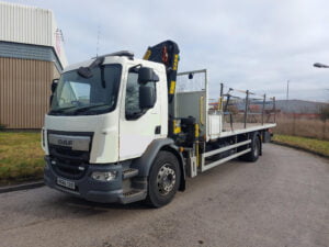 2016 (66) DAF LF, 18 Tonne, Euro 6, 220bhp, Automatic Gearbox, Palfinger Crane, Camera Kit, Cruise Control, Steering Wheel Controls, Electric Windows, Air Con, Warranty & Finance Options Available.