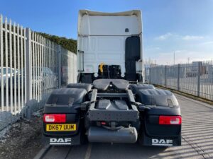 2017 (67) DAF XF, Euro 6, 460bhp, Twin Sleeper Superspace Cab, 12 Speed AS Tronic Automatic Gearbox, Steering Wheel Controls, Air Con, 3.95m Wheelbase, Mid-Lift Axle, Xtra Comfort Mattress, Finance, Warranty & Choice Available.