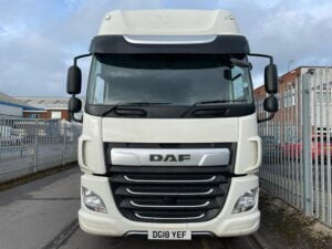 2018 DAF CF, 18 Tonne, Euro 6, 260bhp, Automatic Gearbox, Single Sleeper Cab, Anteo Tuckunder Tailift (1500kg Capacity), Roller Shutter Doors, 2 x Load Lock Rails, Steering Wheel Controls, Air Con, Cruise Control, Low Mileage, Finance & Warranty Options Available.