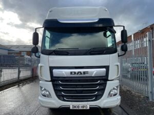 2018 DAF CF, 18 Tonne, Euro 6, 250bhp, Automatic Gearbox, Single Sleeper Cab, Steering Wheel Controls, Air Con, Cruise Control, Xtra Comfort Mattress, Radio/USB, Low Mileage, Finance & Warranty Options Available.