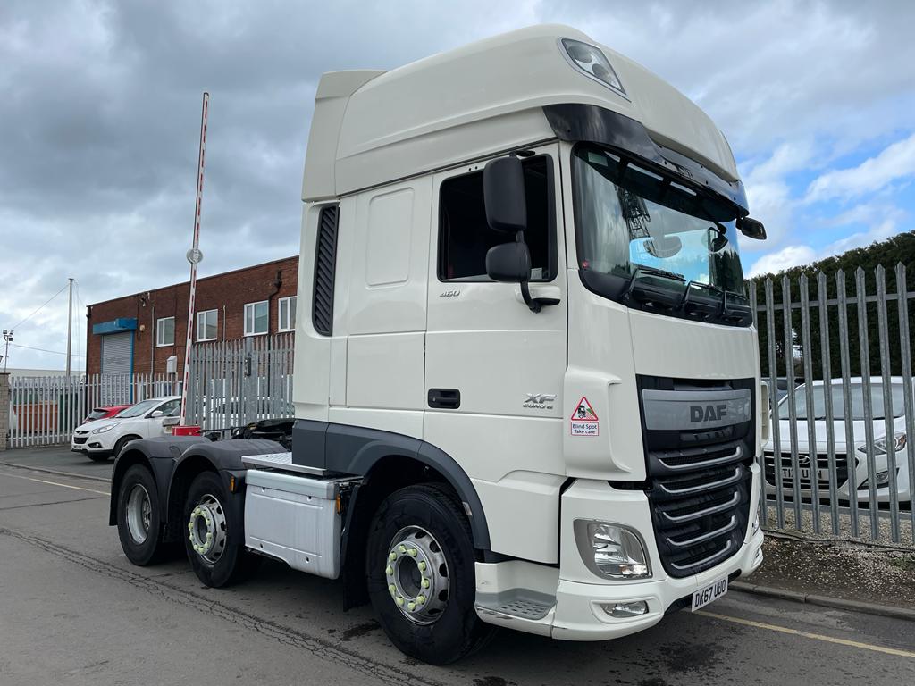 2017 (67) DAF XF, Euro 6, 460bhp, Superspace Twin Sleeper Cab, AS Tronic Automatic Gearbox, 3.95m Wheelbase, Steering Wheel Controls, Air Con, Cruise Control, Mid-Lift Axle, Aluminium Catwalk Infill Panels, Choice, Warranty & Finance Options Available.