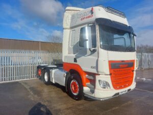 2017 DAF CF, Euro 6, 460bhp, Single Sleeper Space Cab, Tag Axle, PTO, Low Mileage, Aluminium Catwalk Infill Panels, Automatic Gearbox, Electric Mirrors/Windows, Air Con, Fridge, Warranty & Finance Options Available.