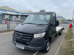 2019 Mercedes Sprinter, 3.5 Tonne, Beavertail Recovery Truck, Manual Gearbox, Winch Fitted, Day Cab, Low Mileage, Electric Windows, Cameras Fitted, Choice, Finance & Warranty Options Available.