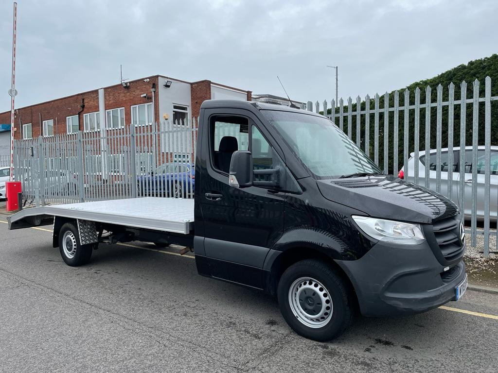 2019 Mercedes Sprinter, 3.5 Tonne, Beavertail Recovery Truck, Manual Gearbox, Winch Fitted, Day Cab, Low Mileage, Electric Windows, Cameras Fitted, Choice, Finance & Warranty Options Available.