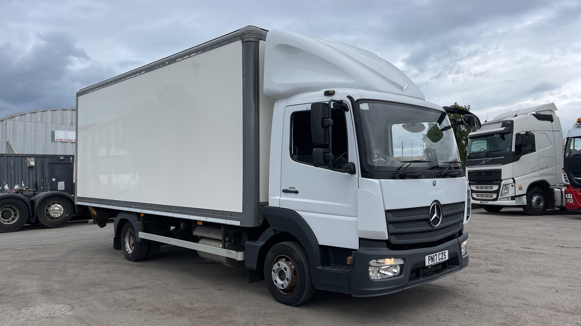 2017 Mercedes Atego Boxvan, 7.5 Tonne, Euro 6, 160bhp, Roller Shutter Rear Door, 2 x Load Lock Rails, Low Mileage, Automatic Gearbox, Steering Wheel Controls, Electric Windows, Choice, Warranty & Finance Options also Available.