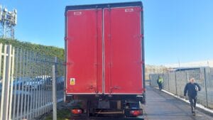 Year 2016 SDC 4.27m overall height 13.6m length curtainsider, BPW drum brake axles, 2.68m rear aperture,  2 sliding side posts per side, raise lower valve.