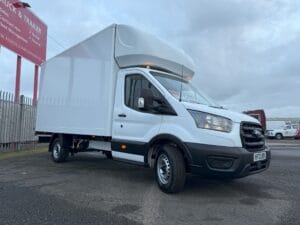 2022 Ford Transit Luton, 350 Leader EcoBlue. Bluetooth, Manual gearbox, 130bhp engine. Luton body with full bulkhead compartment (Not just air kit), colum tail lift, MOT until October 2025. Fully valated and available immedetly. ULW 2,500kgs, Payload 1,000kgs