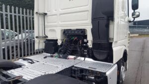 2020 DAF XF530, Euro 6, 480bhp, Twin Sleeper Superspace Cab, Automatic Gearbox, Steering Wheel Controls, Air Con, Fridge, Sat Nav stereo system, Xtra comfort mattress, sliding 5th wheel, mid-lift, Warranty & Finance Options Available. 413,351 Kilometres.